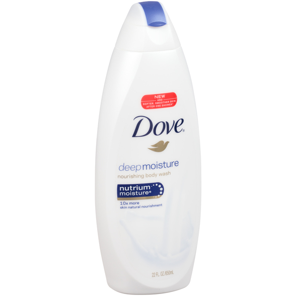 Dove Dove Deep Moisture Body Wash 22 fl. oz. Bottle, PK4 68450